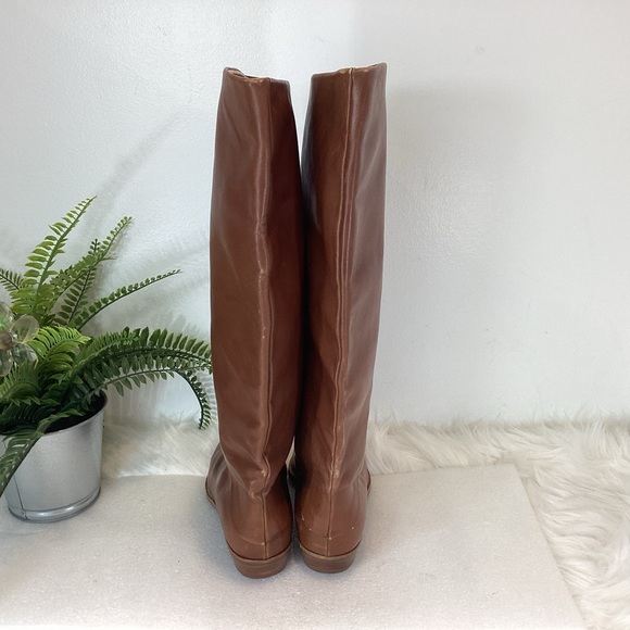 JOAN & DAVID COUTURE ITALIAN LEATHER KNEE HIGH EQUESTRIAN RIDING BOOTS SZ 7 - Picture 5 of 13